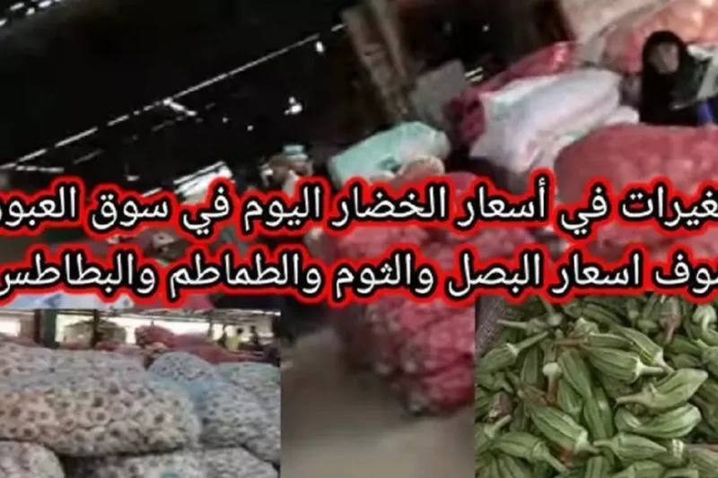 اسعار الخضار اليوم في سوق العبور السبت 18 يناير 2025 سعر الطماطم والبطاطس بالكيلو للمستهلكين شهدت أسعار الخضار في سوق العبور اليوم السبت 18 يناير 2025 تباينا واضحا، حيث ارتفعت بعض