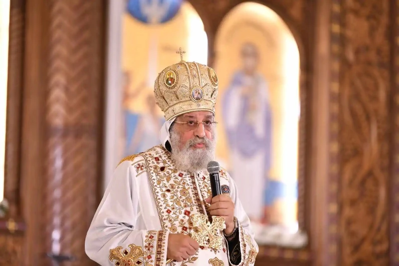 البابا تواضروس الثاني بالمقر البابوي يستقبل وفود المهنئين بمناسبة عيد الميلاد المجيد استقبل قداسة البابا تواضروس الثاني، بابا الإسكندرية و بطريرك الكرازة المرقسية، جموع المهنئين بم