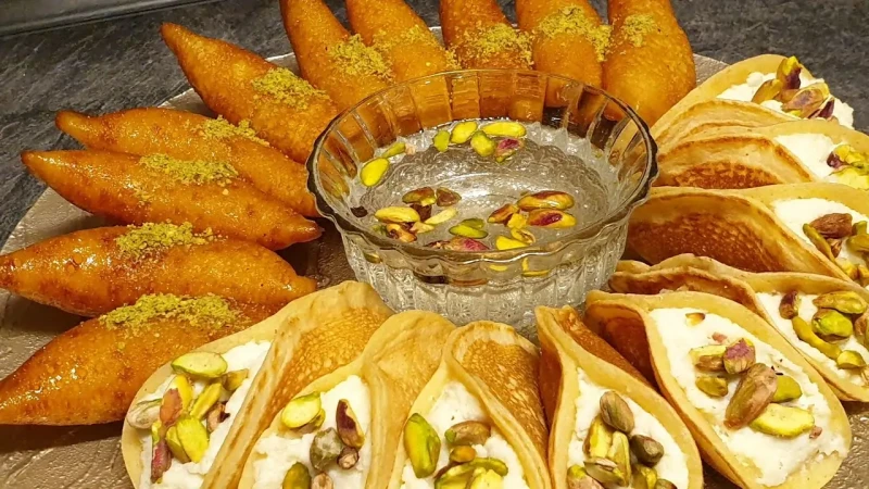 حلويات رمضان عمل القطايف بطريقة سهلة وبسيطة يبحث الكثير من الأشخاص عن الحلويات في رمضان وهي القطايف من أشهر الحلويات في العالم العربي، وتتميز بحضورها