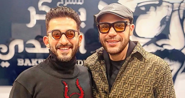 فيديو وصور محمد إمام يهنئ أحمد حلمي على نجاح مسرحيته الأربعاء-2025-01-29 07:22 افاق عربية - وجه الفنان محمد إمام رسالة تهنئة الى زميله الفنان أحمد حلمي بعد نجاح عرض مسرحيته الجديدة