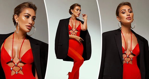 مايا دياب تخطف الأنظار بالأحمر: الحقيقة أو الجرأة؟ افاق عربية - شاركت النجمة اللبنانية مايا دياب متابعيها عبر حسابها على إنستغرام بمجموعة صور جديدة من أحدث إطلالاتها الجريئة، حيث ظ