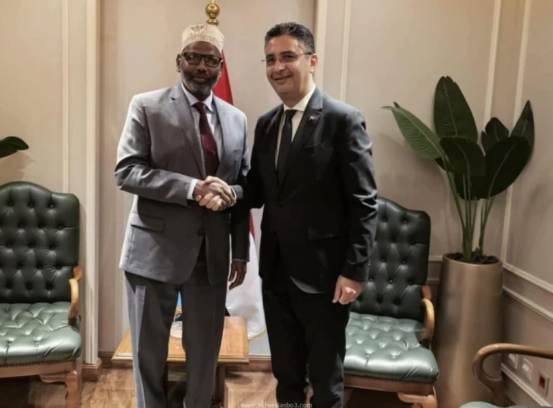 وزير التموين والتجارة الداخلية يستقبل وزير الزراعة الصومالي لبحث سبل التعاون المشترك كتب - محمود الهندي استقبل الدكتور شريف فاروق، وزير التموين