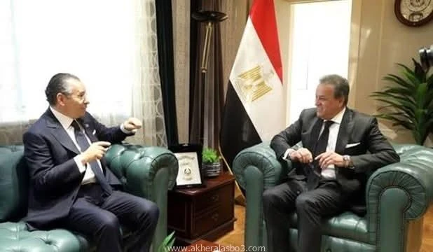 وزير الصحة يبحث مع رئيس سان دوناتو فرص الاستثمار في القطاع الطبي متابعه ايمن عواد جاد استقبل الدكتور خالد عبدالغفار، نائب رئيس مجلس الوزراء وزير الصحة والسكان، الدكتور كمال الغريبي