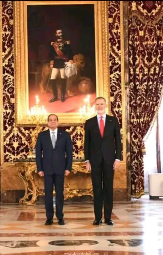 استقبال تاريخي لزعيم المنطقة العربية الرئيس عبد الفتاح السيسي في إسبانيا بقلم سامي المصري حظي الرئيس المصري عبد الفتاح السيسي باستقبال رسمي وتاريخي