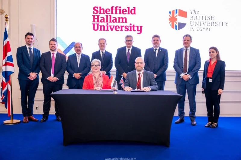 في إطار زيارة البعثة البريطانية لوزارة التعليم العالي : إطلاق دراسة استدامة حول برامج التعليم العابر للحدود في مصر كتب - محمود الهندي في إطار زيارة