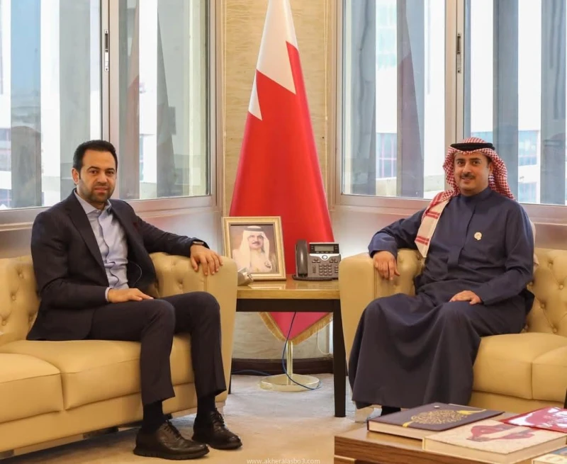 وزير العدل والشؤون الإسلامية والأوقاف بمملكة البحرين يستقبل الأمين العام لمجلس حكماء المسلمين كتب - محمود الهندي استقبل سعادة السيد نواف بن محمد