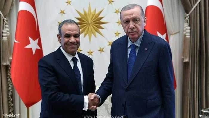 وزير الخارجية المصري ينقل رسالة خطية من السيسي إلى أردوغان متابعة ايمن جاد نقل وزير الخارجية والهجرة المصري بدر عبد العاطي، الثلاثاء، رسالة خطية من الرئيس عبد الفتاح السيسي إلى نظي