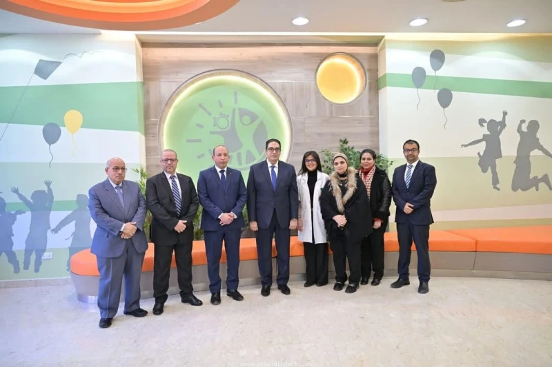 افتتاح بعض مشروعات التطوير والتجديد بمستشفى أبو الريش الياباني بتكلفة بلغت 47 مليون جنيه كتب - محمود الهندي د.محمد سامى عبدالصادق: حريصون على دعم مستشفى أبو الريش لضمان استمراريته