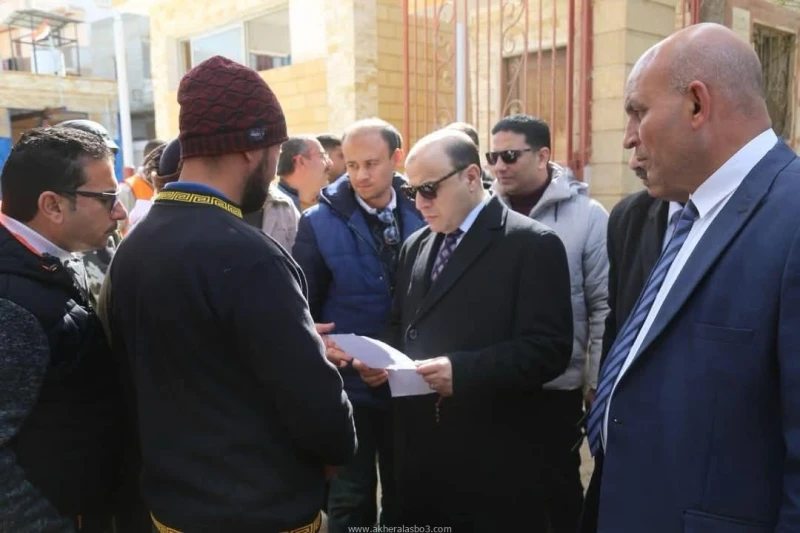 محافظ كفر الشيخ يستمع لمطالب أهالي مطوبس خلال جولته التفقدية لمشروعات حياة كريمة كفر الشيخ سهيلة عبداللطيف أجرى اللواء دكتور علاء عبدالمعطي، محافظ كفر الشيخ، جولة ميدانية بقرى مركز