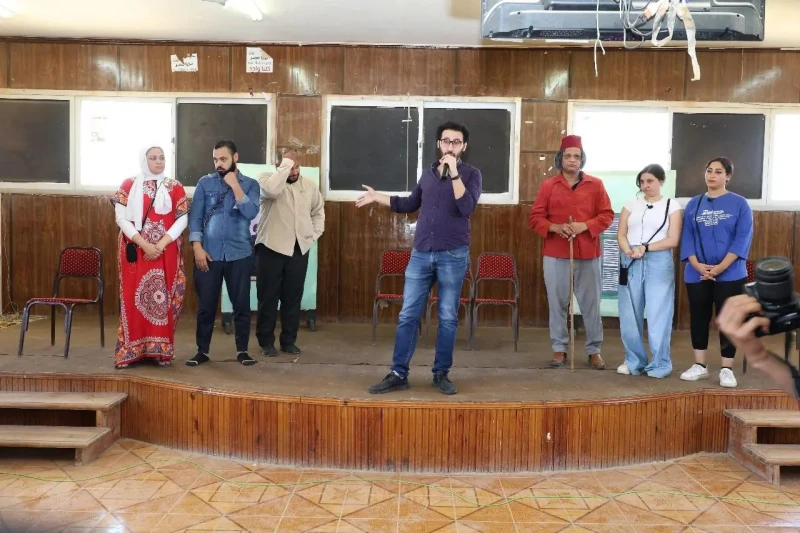 قضايا المرأة تقيم عرضا مسرحيا للتوعية بالصحة الإنجابية للمرة الأولي بالواحات البحرية فى إطار عمل مؤسسة قضايا المرأة المصرية على تعزيز ونشر الوعي بالصحة الإنجابية، قدم برنامج الحقوق