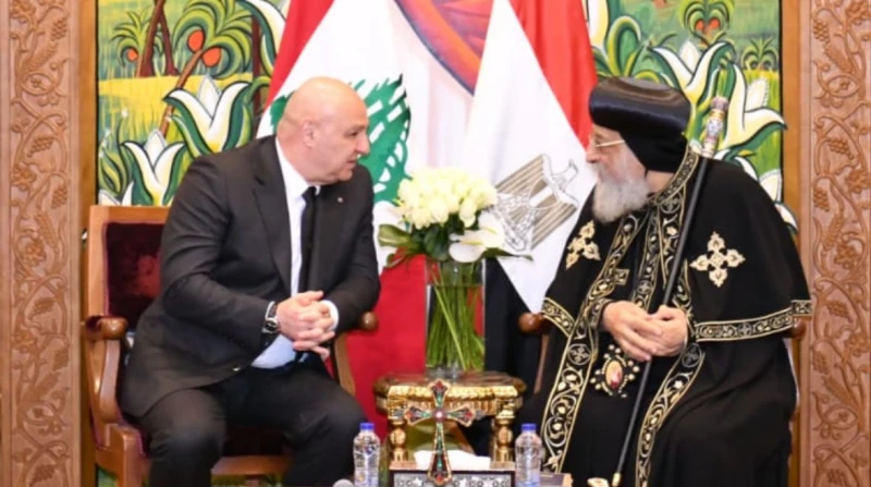 زيارة تاريخية.. الرئيس اللبناني في رحاب الكنيسة القبطية استقبل بابا الإسكندرية وبطريرك الكرازة المرقسية قداسة البابا تواضروس الثاني، في المقر البابوي بالقاهرة اليوم الاثنين، الرئيس