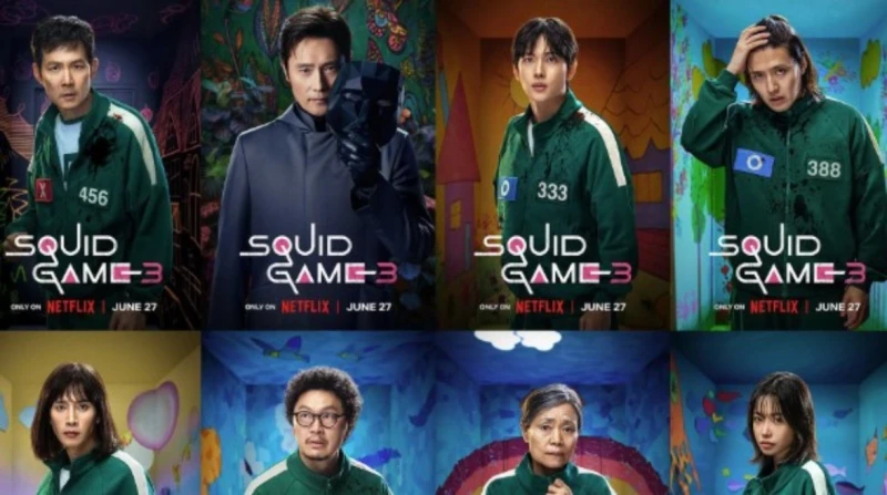 رقصة الموت الأخيرة.. تفاصيل ملحمية للعبة الحبار قبل ساعات من العرض ساعات قليلة ويبدأ عرض الموسم الثالث من المسلسل الكوري الشهير لعبة الحبار ، بعد فترة طويلة من الانتظار من جانب جمه