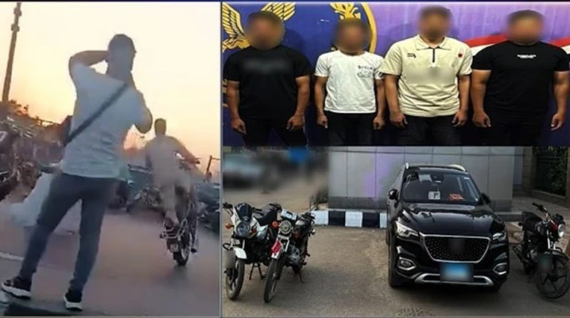 ضبط المتهمين بأداء حركات استعراضية في حفل زفاف بالقاهرة كشفت الأجهزة الأمنية بوزارة الداخلية ملابسات مقطع فيديو تم تداوله مؤخرا عبر مواقع التواصل