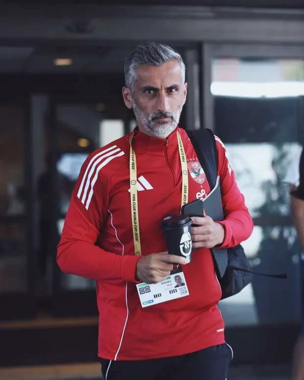 تمرين خفيف للاعبي الأهلي في فندق الإقامة قبل المباراة الودية ضد الملعب التونسي