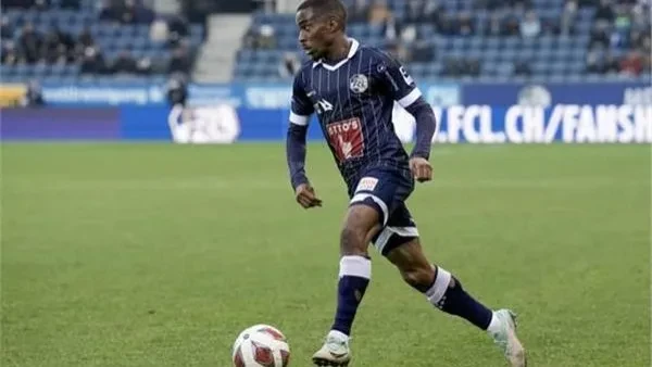 جناح نادي لوزيرن السويسري: الزمالك يفكر في ضم الفرنسي تيدي أوكو.