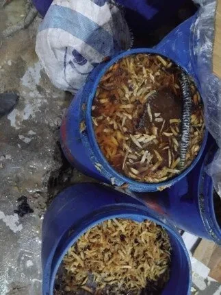 إغلاق مصنع لتصنيع البطاطس نصف المقلية باستخدام زيوت منتهية الصلاحية في المنوفية