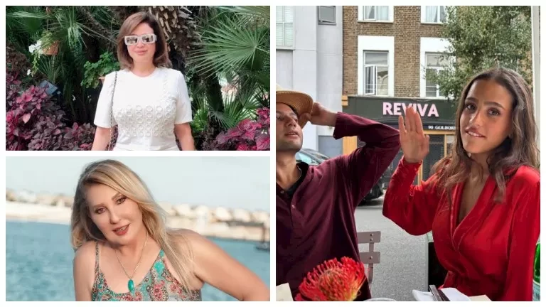 جنا دياب بصحبة صديقها ودرة بإطلالة أنيقة.. 10 صور لنجوم الفن في آخر 24 ساعة