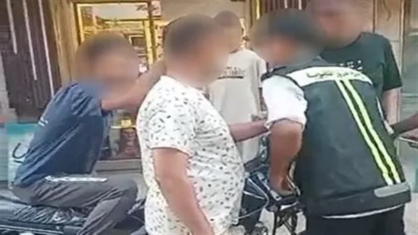 إلقاء القبض على طالب يتجه عكس السير في القليوبية