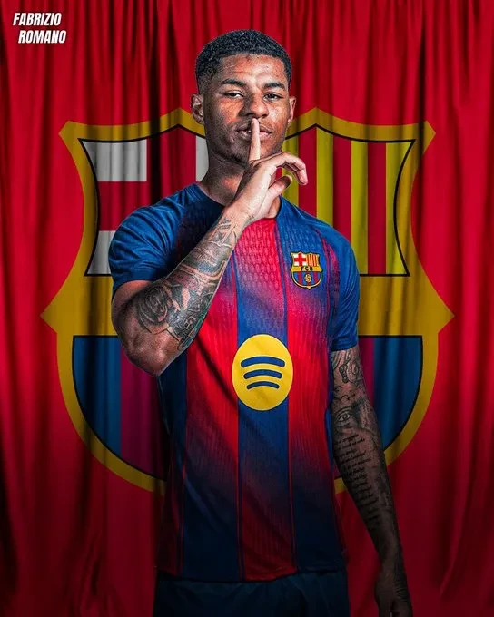 برشلونة يُتفق على استعارة راشفورد مع إمكانية الشراء لاحقاً