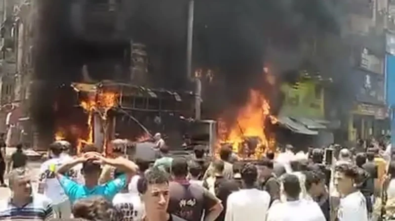 3 متاجر تشتعل وموت عامل… آخر مستجدات حريق الخصوص