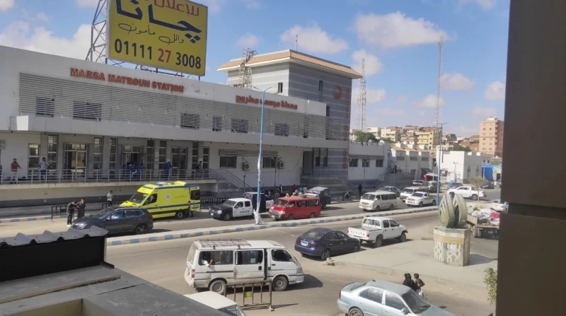 العثور على جسد شخص مجهول الهوية بمحطة قطار مرسى مطروح