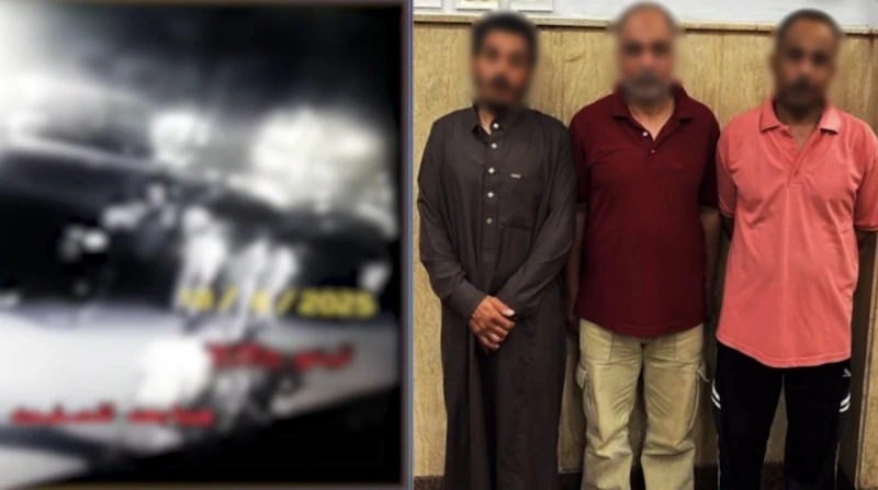 "خلافات سابقة" ضبط المتهمين بإتلاف سيارة مواطن بالقاهرة