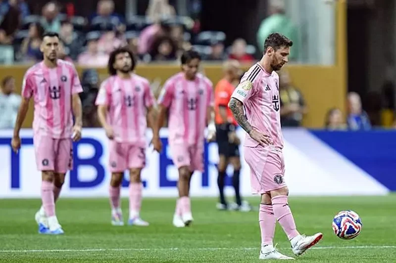 غياب ميسي يؤثر على إنتر ميامي الذي خسر برباعية في ديربي فلوريدا