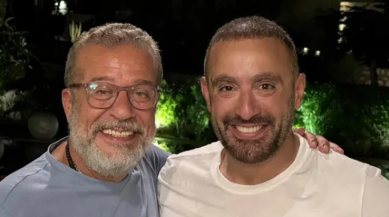 صورة على إنستجرام تكشف تجهيز عمل فني جديد بين شريف منير وأحمد السقا