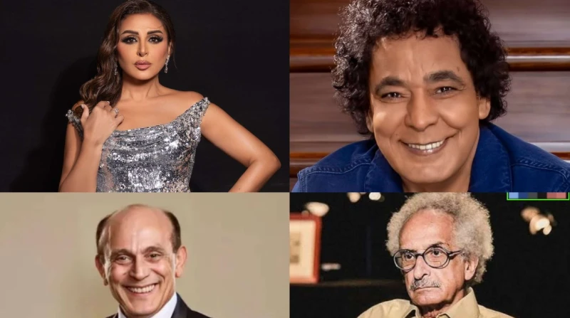 من صنع الله إلى أنغام.. وعكة صحية تصيب رموز الفن والأدب