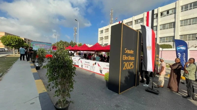 تنظيم عملية الاقتراع في اليوم الثاني من انتخابات مجلس الشيوخ 2025 في مصر