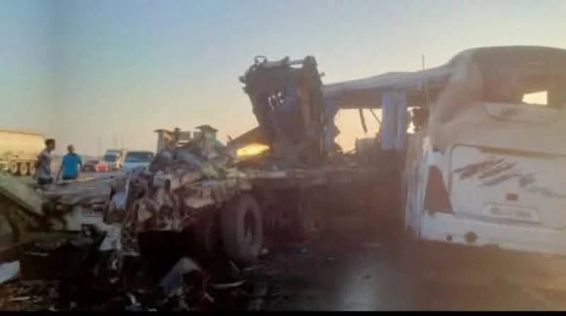 ارتفاع عدد وفيات حادث الكريمات في بني سويف إلى 9 أشخاص