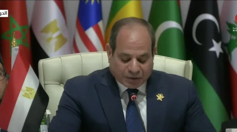 تحذير جدي من السيسي لإسرائيل بشأن تهديد السلام القائم