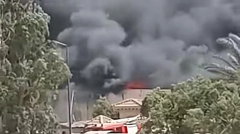 بالأسماء.. إصابة 9 أشخاص في حريق مصنع بالغربية