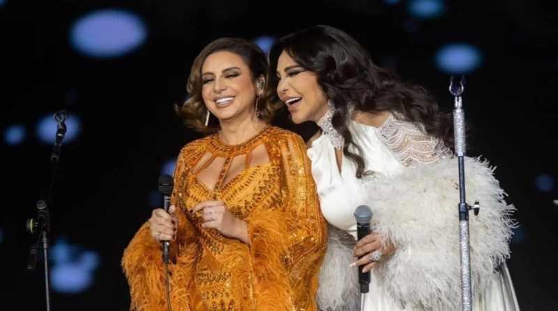 بعد نجاحها في لندن.. أحلام تدعم أنغام بعودتها للفن عقب الأزمة الصحية