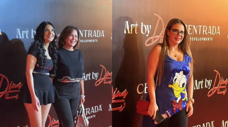 بحضور إلهام شاهين.. نجمات الفن يحتفلن مع دينا بافتتاح أكاديمية الرقص الشرقي