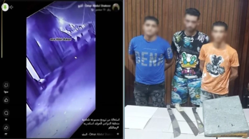 "3 أسلحة وصدادة".. الداخلية تكشف ملابسات فيديو مشاجرة المنتزه