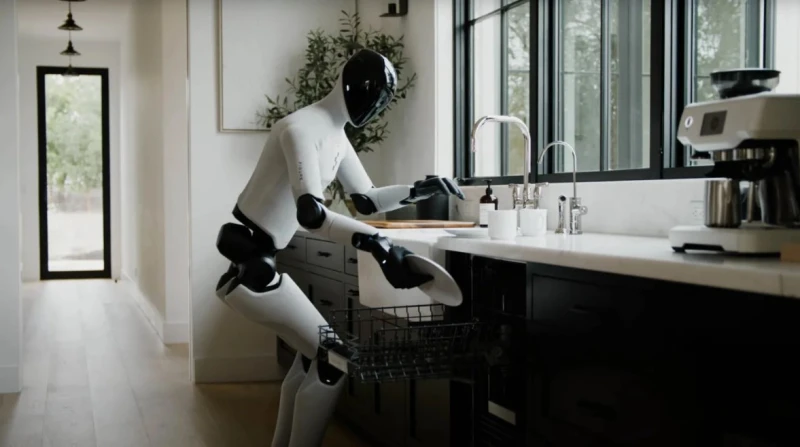 ودعي التعب اليومي، روبوت هيليكس يفرز الخضراوات ويغسل الأطباق للنساء