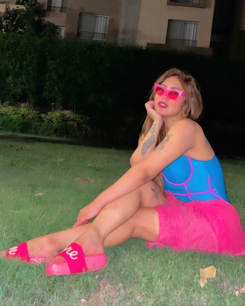 هدير عبد الرازق فيديو الروب الجديد