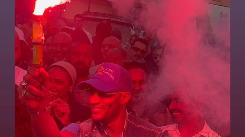 على أنغام "نمبر وان".. محمد رمضان يحتفل بانتهاء تصوير "أسد"