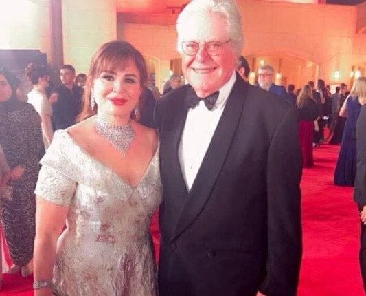 إلهام شاهين تعبر عن مشاعرها تجاه حسين فهمي بعد مهرجان القاهرة السينمائي 46