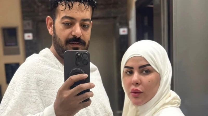 انهيار زوجة إسماعيل الليثي لحظة وداعه لمثواه الأخير