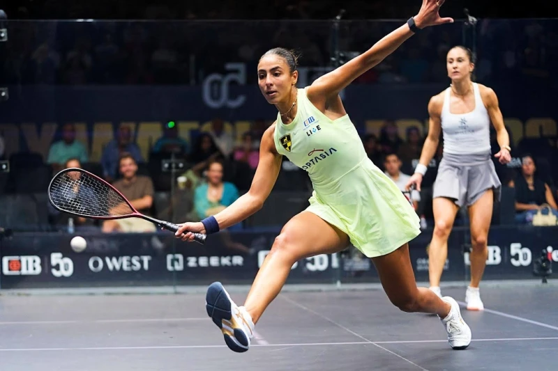 “هانيا الحمامي” رابع ملكة مصرية في تاريخ الإسكواش