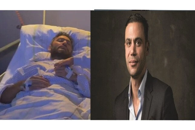 محمد إمام يساند تامر حسني بعد عملية جراحية واستئصال جزء من الكلية
