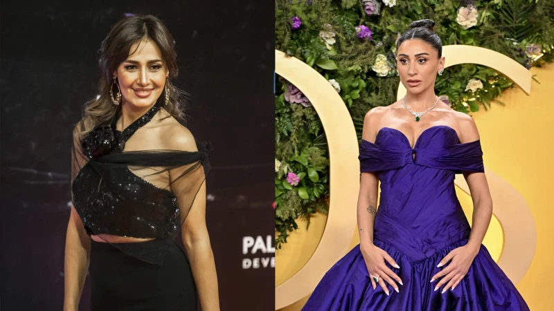 حلا شيحة تدعم دينا الشربيني وتوجهت برسالة لمن يهاجمها : - مش خرابة بيوت"