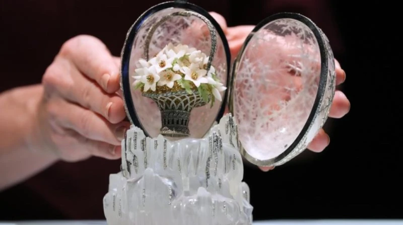 يصل سعرها لـ 26.4 مليون دولار، بيضة الشتاء “فابرجيه” تباع في مزاد علني بلندن