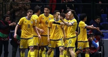 كازاخستان ضد بلجيكا الشياطين الحمر يتأخرون بهدف فى الشوط الأول