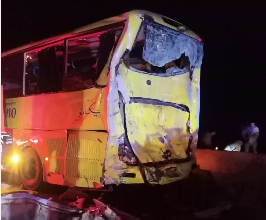 جريمة اتوبيس رحلات في أسنا: 2 ضحايا و 23 مصاب