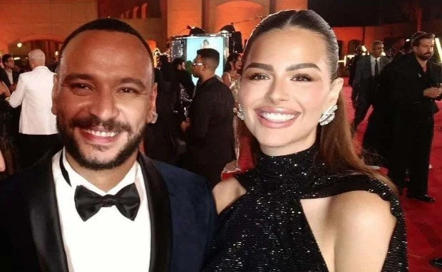 أحمد خالد صالح وهنادي مهنا يتألقان سوياً على ريد كاربت مهرجان القاهرة السينمائي