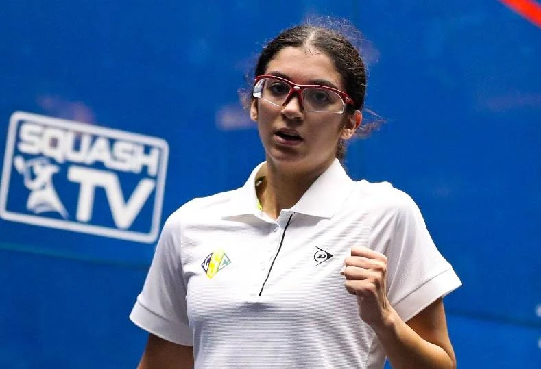 أمينة عرفي ويوسف إبراهيم لنهائي بطولة الصين للإسكواش