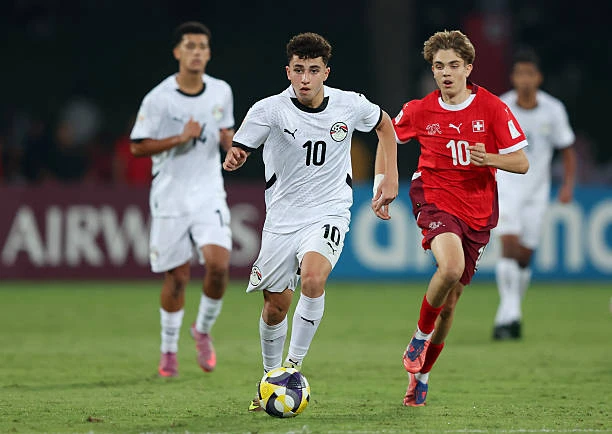 منتخب مصر يودّع مونديال الناشئين بالخسارة أمام سويسرا